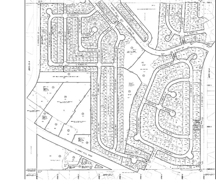 20210 E Smoky Hill Rd, Aurora, CO for lease - Plat Map - Image 2 of 2