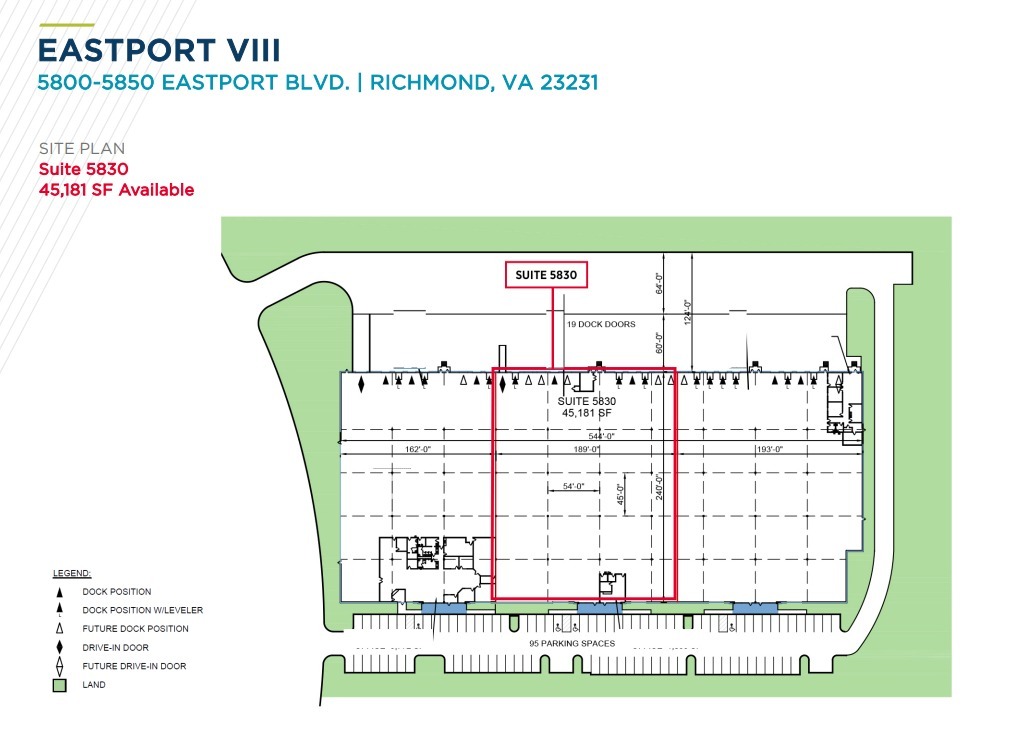 5600-5626 Eastport Blvd, Richmond, VA for lease Floor Plan- Image 1 of 1