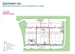 5600-5626 Eastport Blvd, Richmond, VA for lease Floor Plan- Image 1 of 1