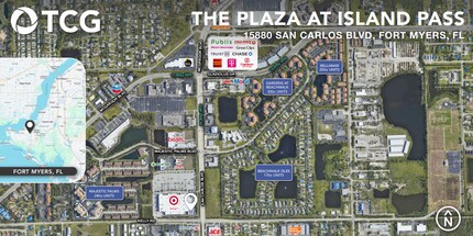 San Carlos Blvd, Fort Myers, FL for lease Map- Image 2 of 3