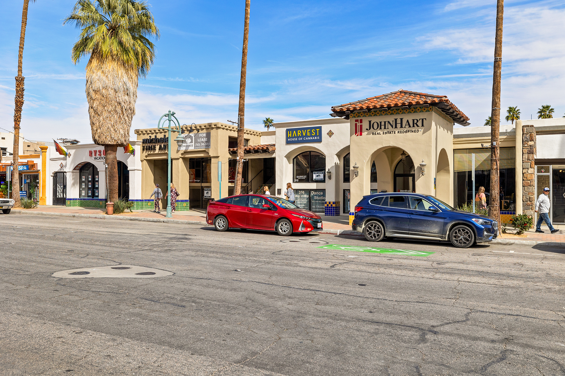 310-320 N Palm Canyon Dr, Palm Springs, CA for lease Building Photo- Image 1 of 18