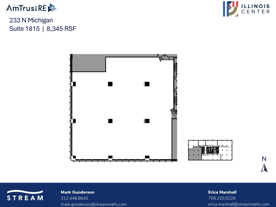 233 N Michigan Ave, Chicago, IL for lease Floor Plan- Image 1 of 1