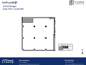 233 N Michigan Ave, Chicago, IL for lease Floor Plan- Image 1 of 1