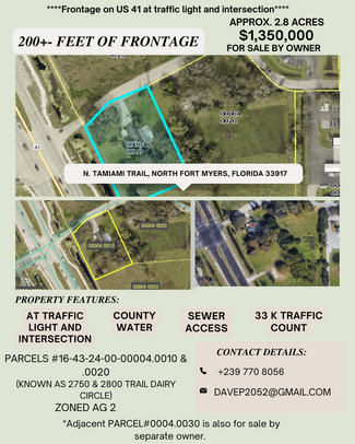 More details for 2750 Trail Dairy Cir, North Fort Myers, FL - Land for Sale