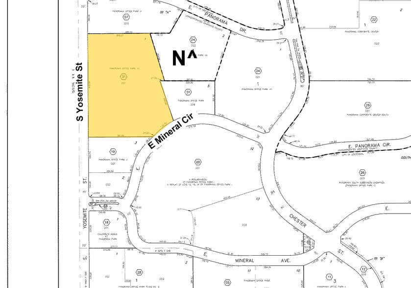 9085 E Mineral Cir, Centennial, CO for sale - Plat Map - Image 2 of 35
