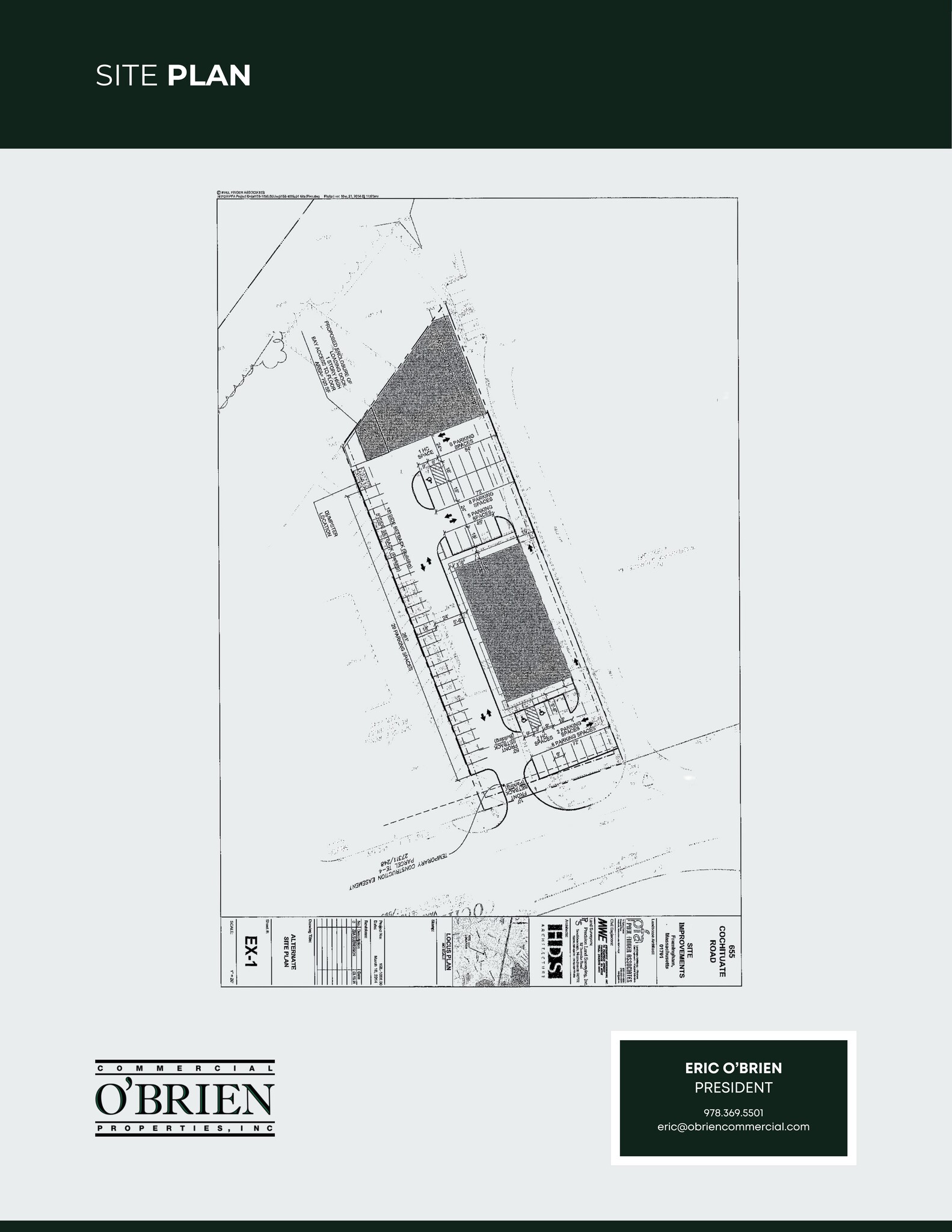 655 Cochituate Rd, Framingham, MA for lease Site Plan- Image 1 of 5