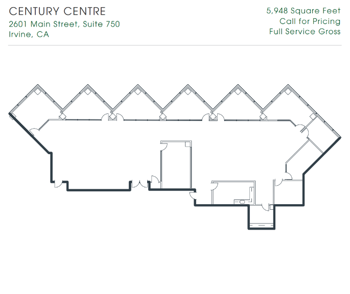 2601-2603 Main St, Irvine, CA for lease Floor Plan- Image 1 of 1