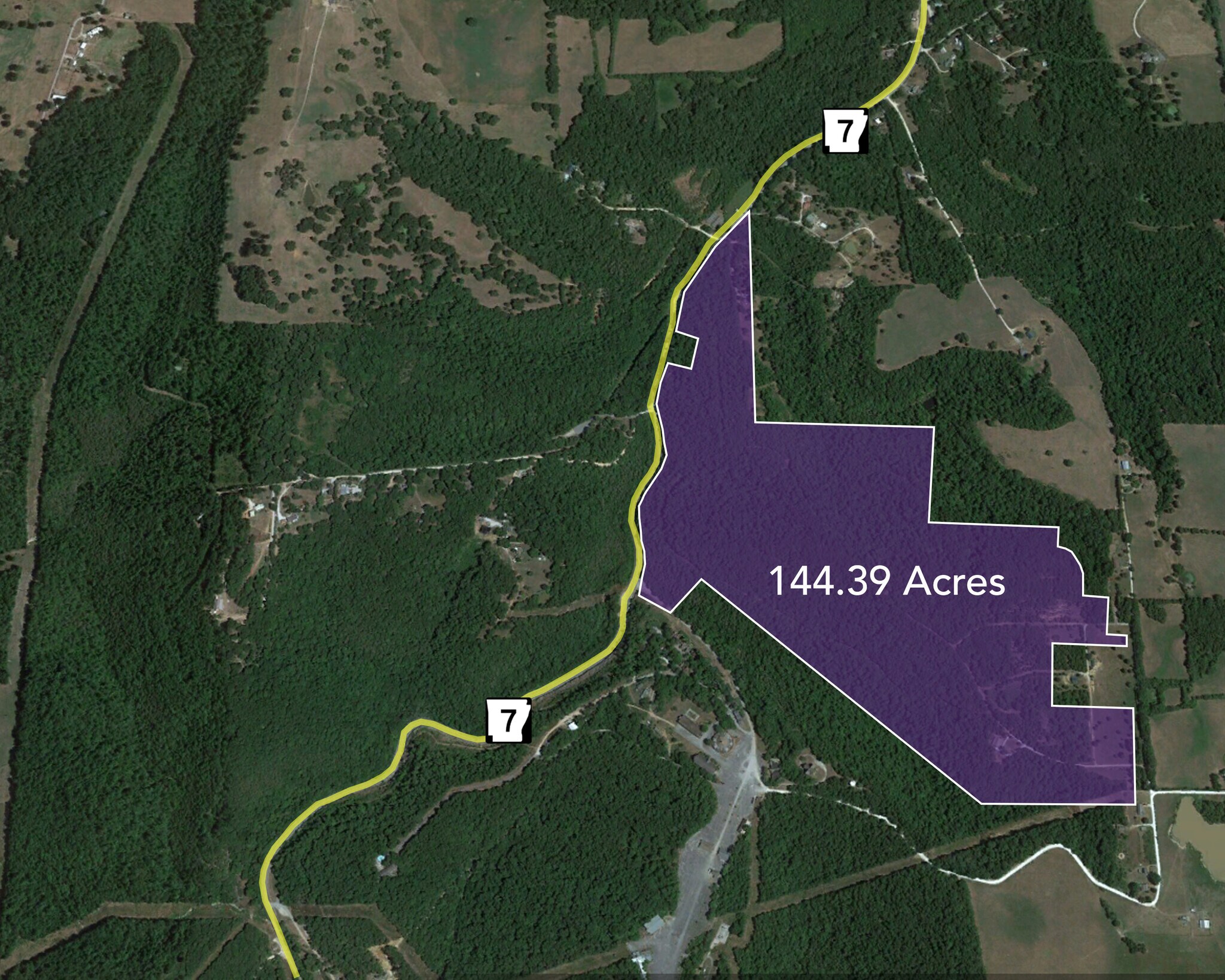 Hwy 7 & NC 3309, Harrison, AR for sale Aerial- Image 1 of 1