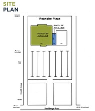 2911-2917 Hershberger Rd NW, Roanoke, VA for lease Site Plan- Image 1 of 1