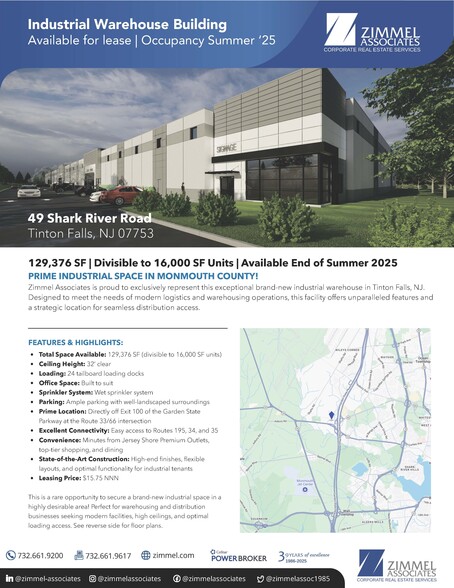 49 Shark River Rd, Tinton Falls, NJ for lease - Building Photo - Image 1 of 7