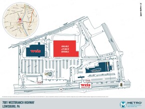 7125 Westbranch Hwy, Lewisburg, PA for lease Site Plan- Image 1 of 1