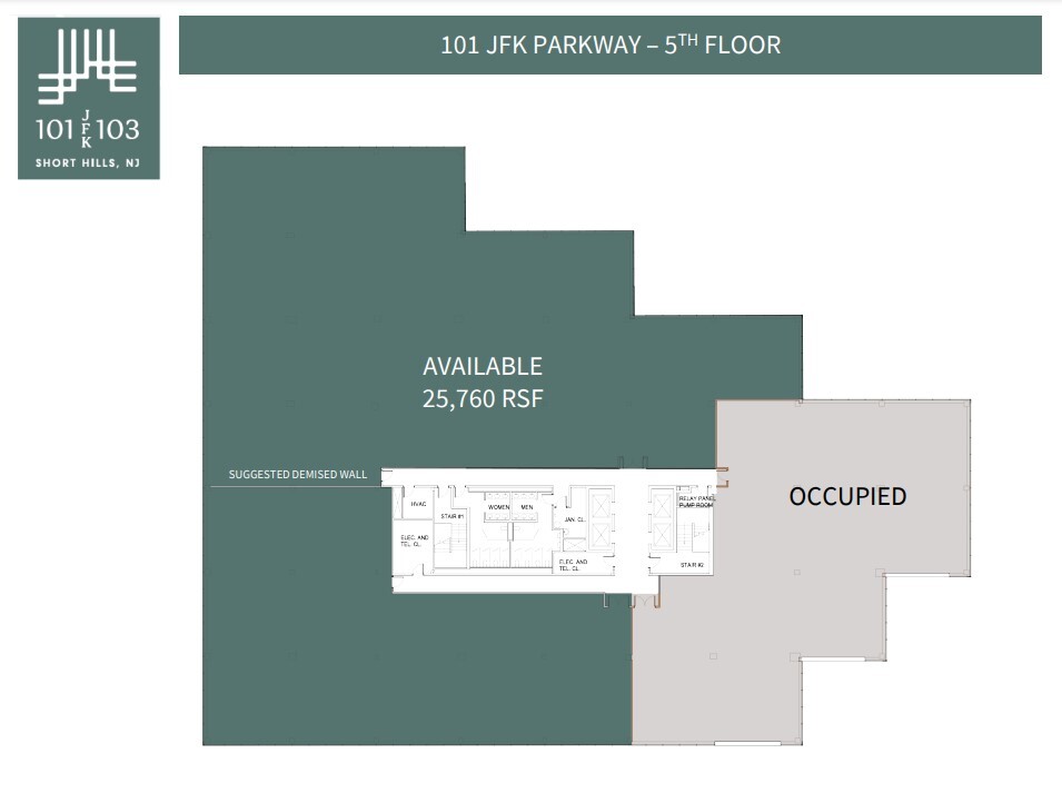 150 John F Kennedy Pky, Short Hills, NJ for lease Floor Plan- Image 1 of 1