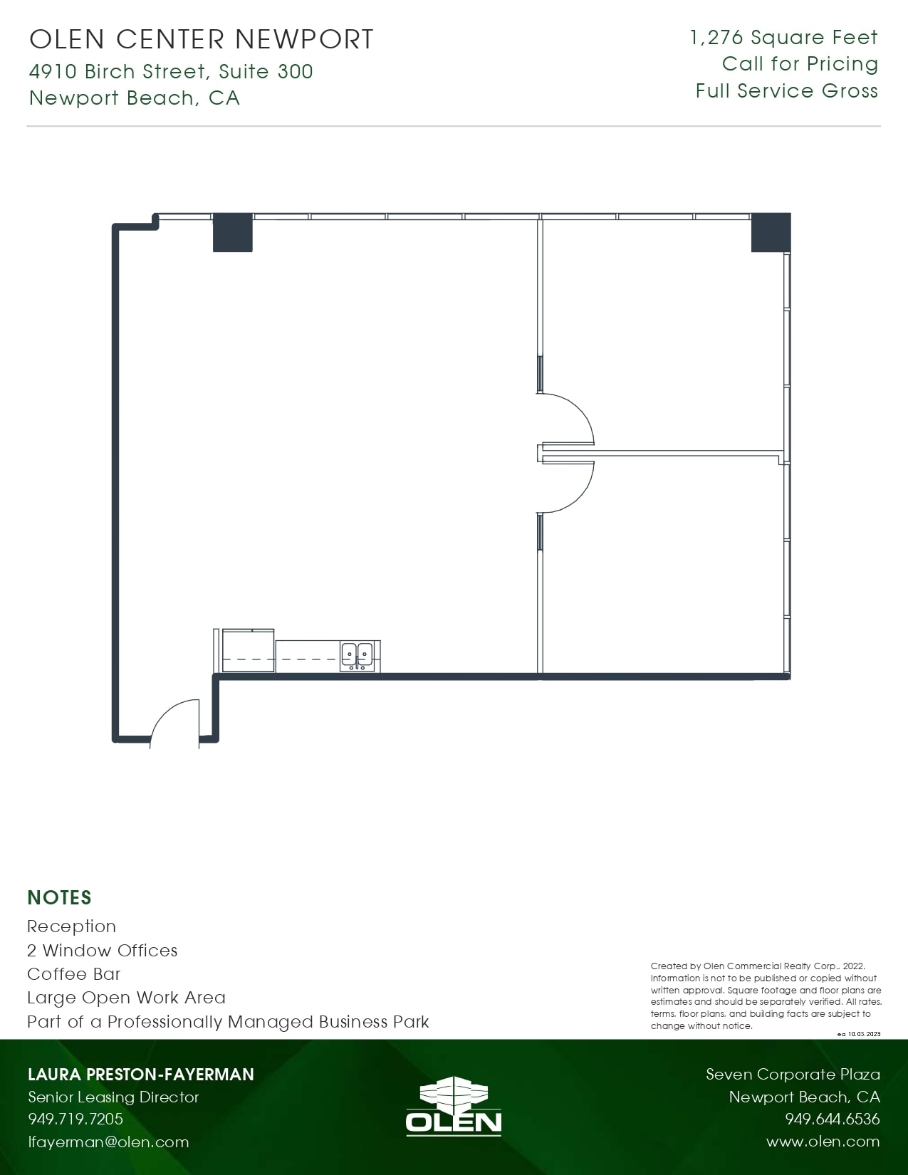4910 Birch St, Newport Beach, CA for lease Floor Plan- Image 1 of 1