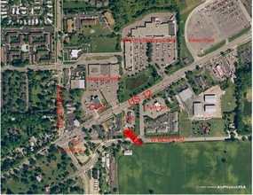 450 E Michigan Ave, Saline, MI - AERIAL  map view - Image1