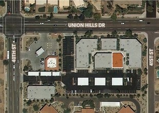 4045 E Union Hills Dr, Phoenix, AZ - AERIAL map view