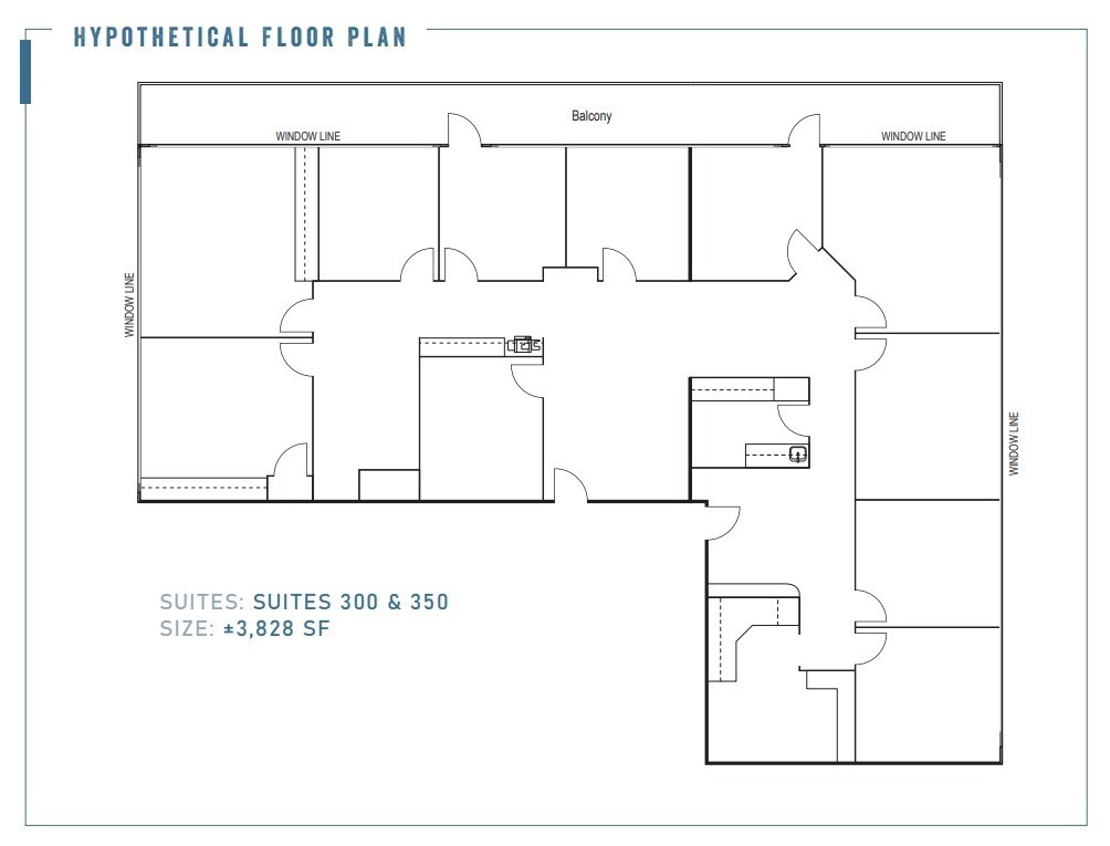 2333 Camino del Rio S, San Diego, CA 92108 - Unit 300/350 -  - Floor Plan - Image 1 of 22