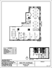 500 Fifth Ave, New York, NY for lease Floor Plan- Image 1 of 1