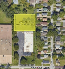 3614 Martha St, Omaha, NE - AERIAL map view - Image1