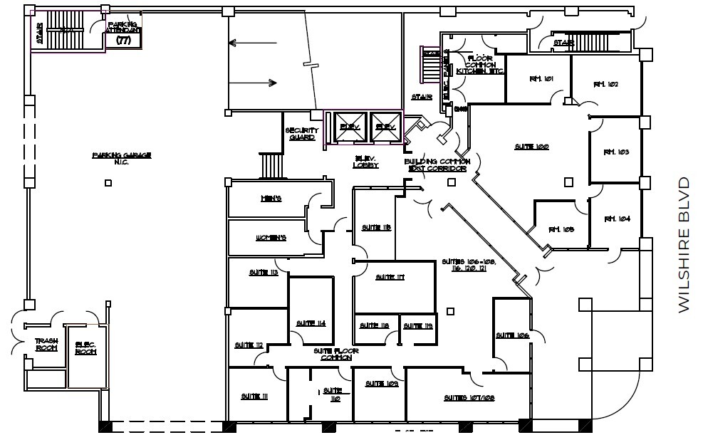 8840 Wilshire Blvd, Beverly Hills, CA for lease Floor Plan- Image 1 of 1