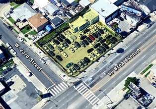 2315-2319 S La Brea Ave, Los Angeles, CA - AERIAL map view