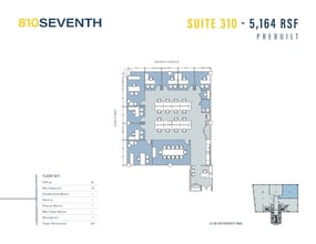810 Seventh Ave, New York, NY for lease Floor Plan- Image 1 of 5