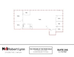 3700 River Walk Dr, Flower Mound, TX for lease Floor Plan- Image 1 of 1