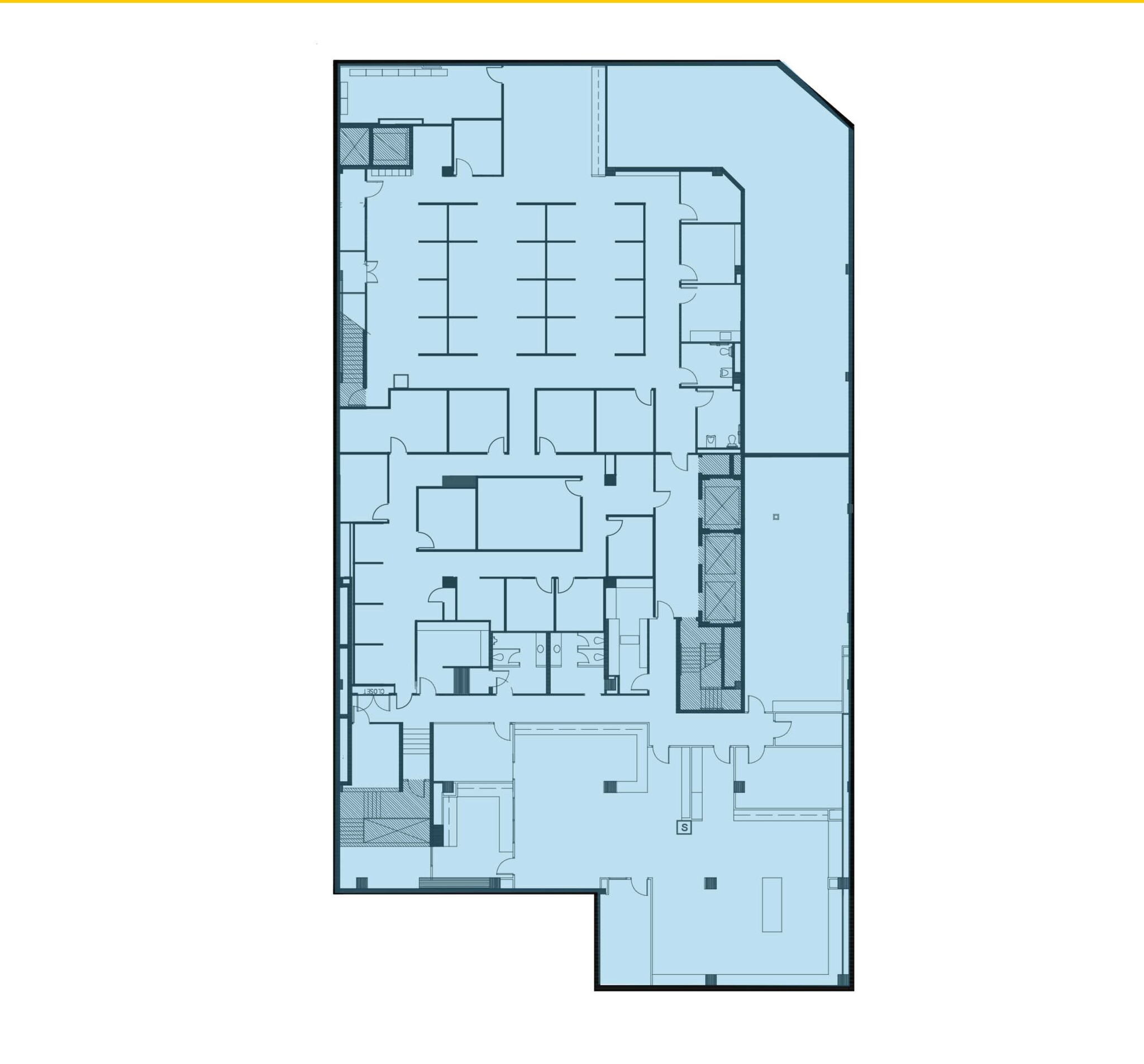 1750 K St NW, Washington, DC for lease Floor Plan- Image 1 of 1