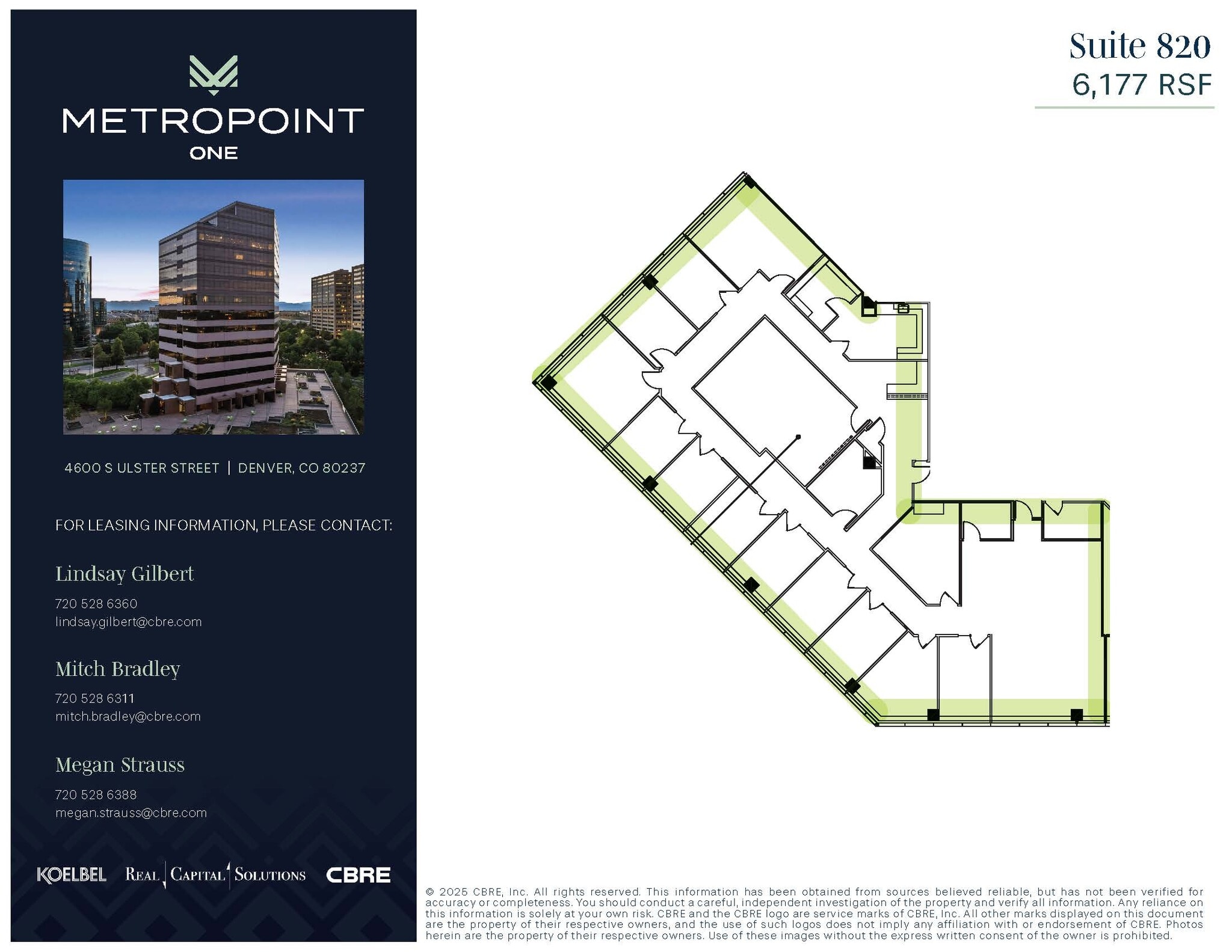 4600 S Ulster St, Denver, CO for lease Floor Plan- Image 1 of 1