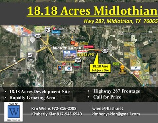 More details for Highway 287, Midlothian, TX - Land for Sale