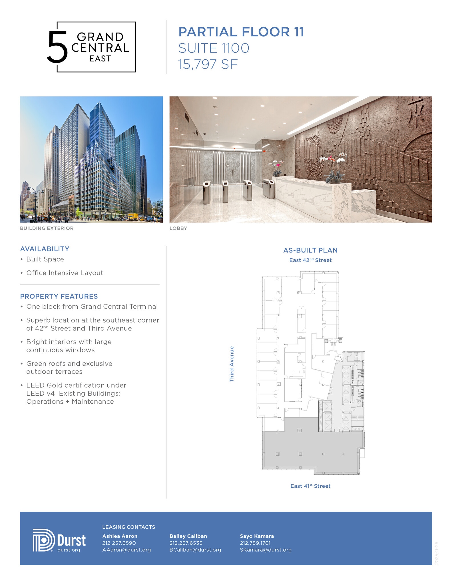 5 Grand Central East, New York, NY for lease Interior Photo- Image 1 of 1