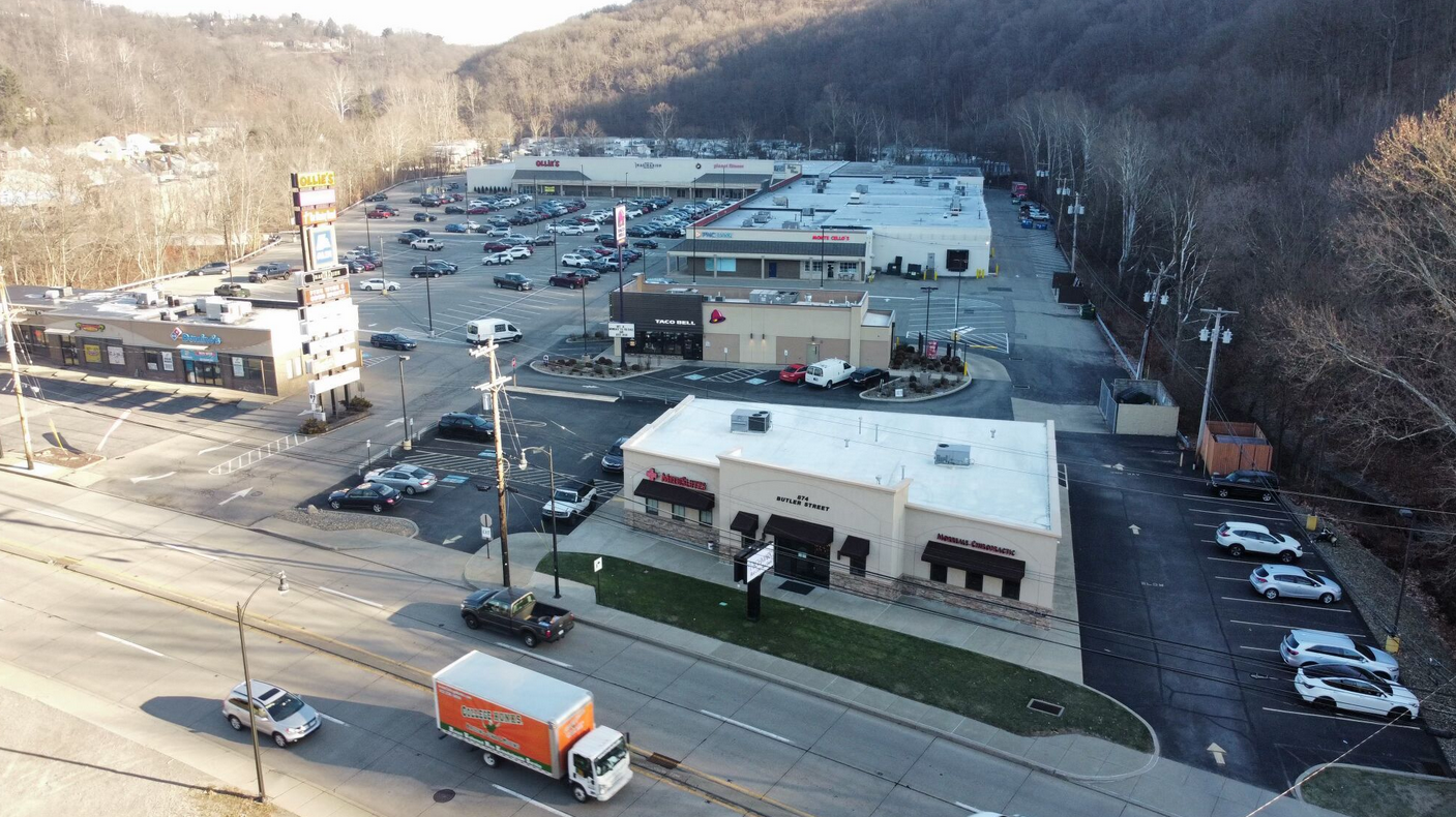 874 William Flynn Hwy, Pittsburgh, PA for lease Aerial- Image 1 of 4