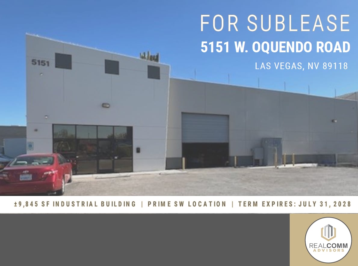 5151 W Oquendo Rd, Las Vegas, NV for lease Building Photo- Image 1 of 14
