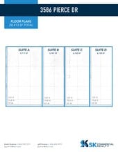 3586 Pierce Dr NE, Chamblee, GA for lease Site Plan- Image 2 of 2