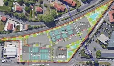 Flex in Pierre-Bénite for lease Site Plan- Image 2 of 7