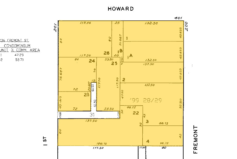 405 Howard St, San Francisco, CA for lease - Plat Map - Image 2 of 6