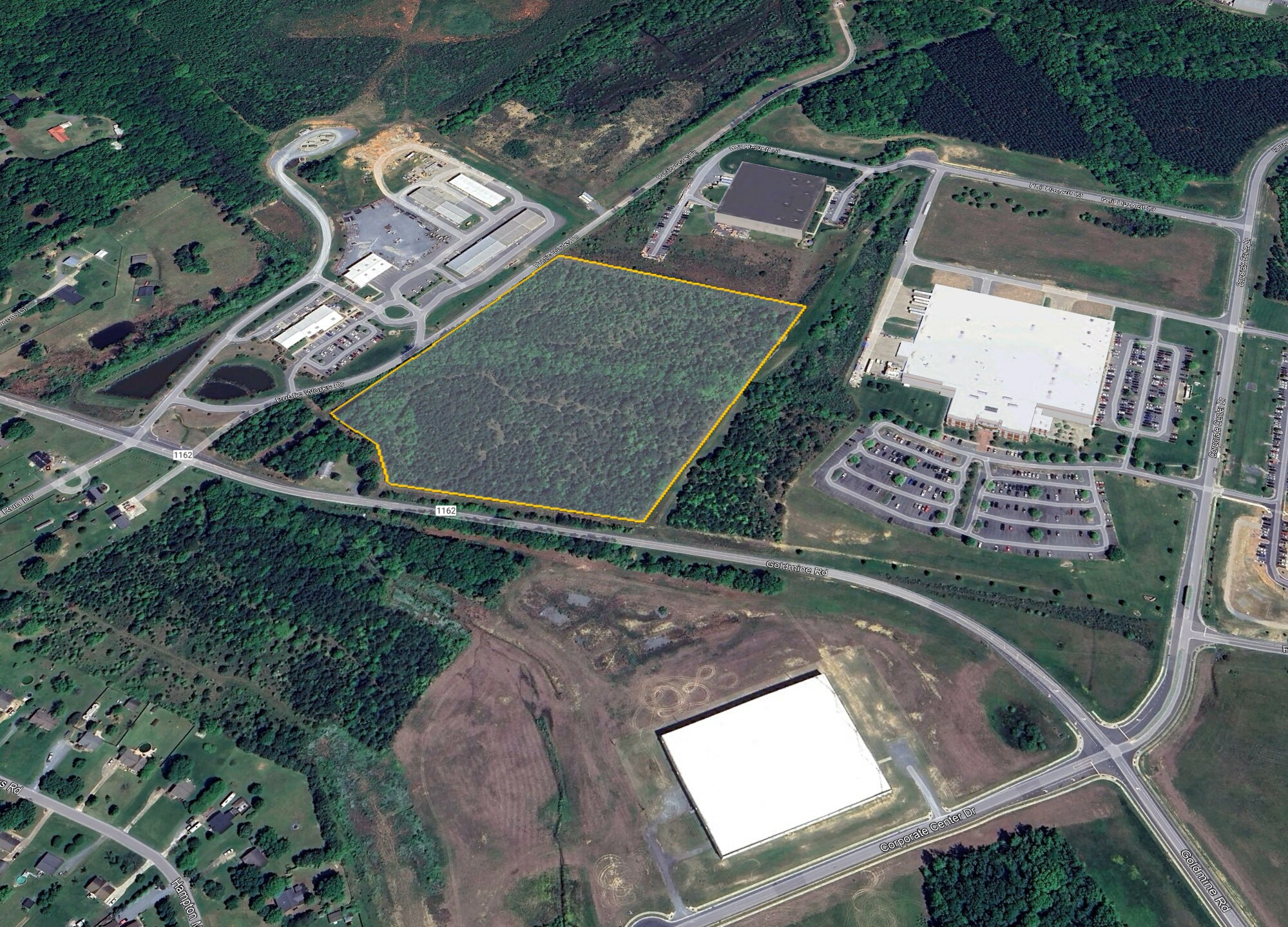 4400 Goldmine, Monroe, NC for sale Aerial- Image 1 of 1