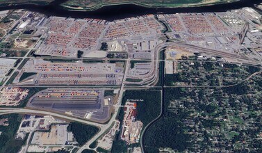 487 Bourne Ave, Savannah, GA - AERIAL map view - Image1