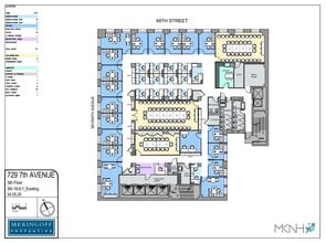 729 Seventh Ave, New York, NY for lease Floor Plan- Image 1 of 1