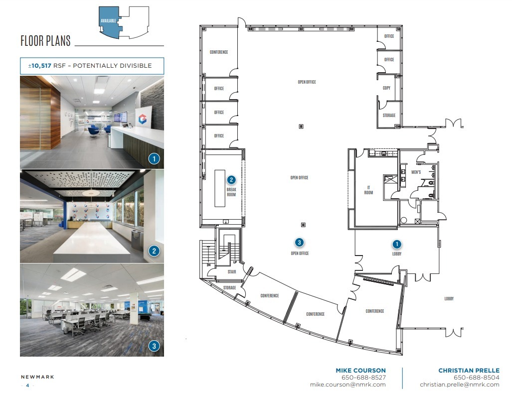 3300 Hillview Ave, Palo Alto, CA for lease Floor Plan- Image 1 of 4