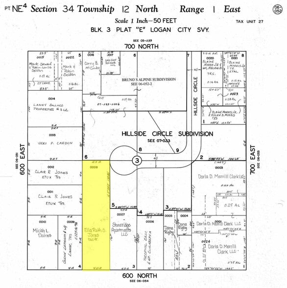 631 E 600 N, Logan, UT for sale - Site Plan - Image 3 of 4