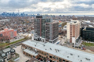 181 Sterling Rd, Toronto, ON - AERIAL map view