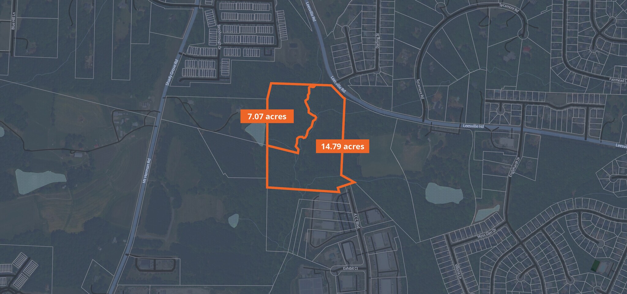 12301 Leesville Rd, Raleigh, NC for sale Aerial- Image 1 of 1