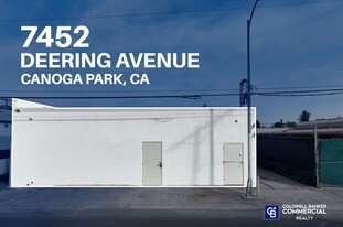 7452 Deering Ave, Canoga Park CA - Warehouse