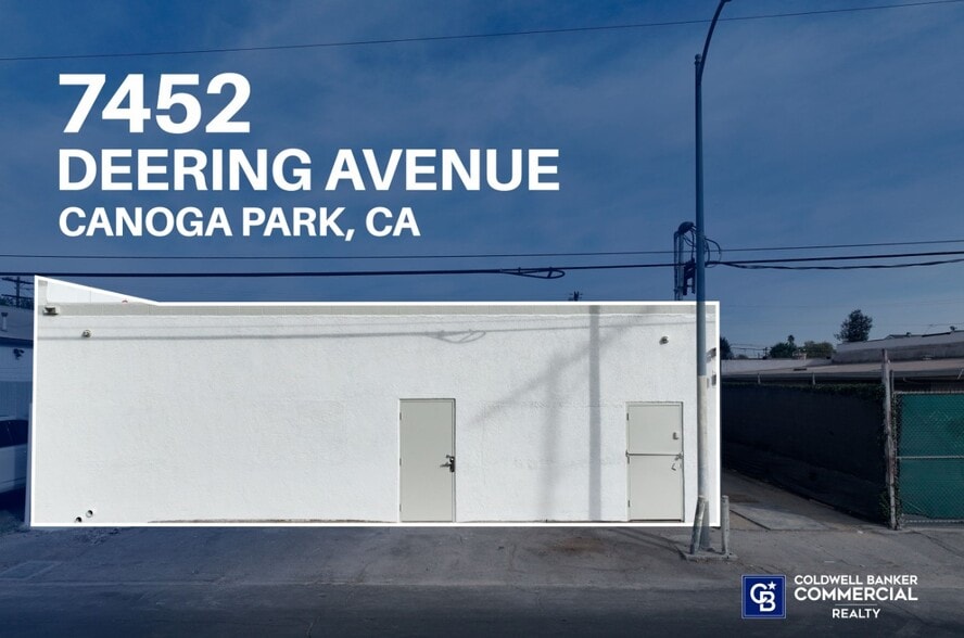 7452 Deering Ave, Canoga Park, CA for lease - Building Photo - Image 1 of 6