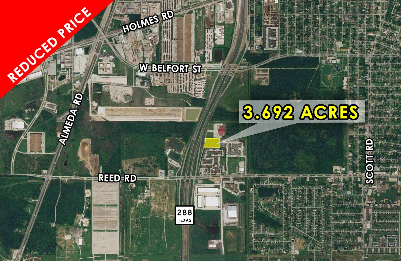 Highway 288 & Reed Rd, Houston, TX 77051