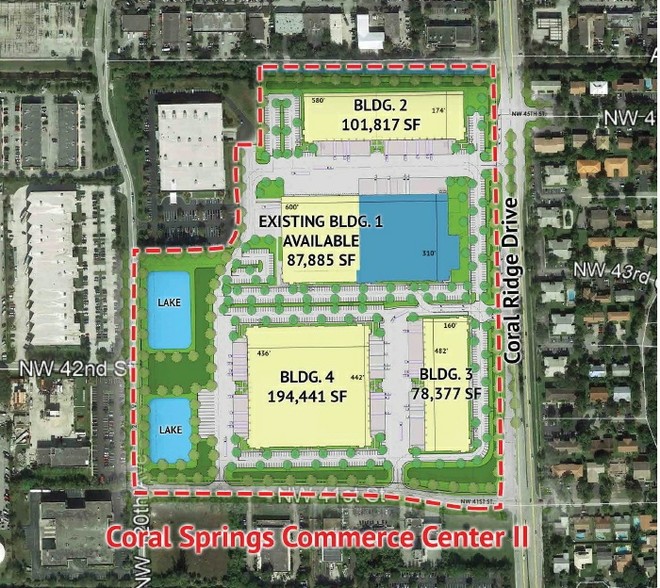 4270 Coral Ridge Dr, Coral Springs, FL for sale - Site Plan - Image 1 of 1