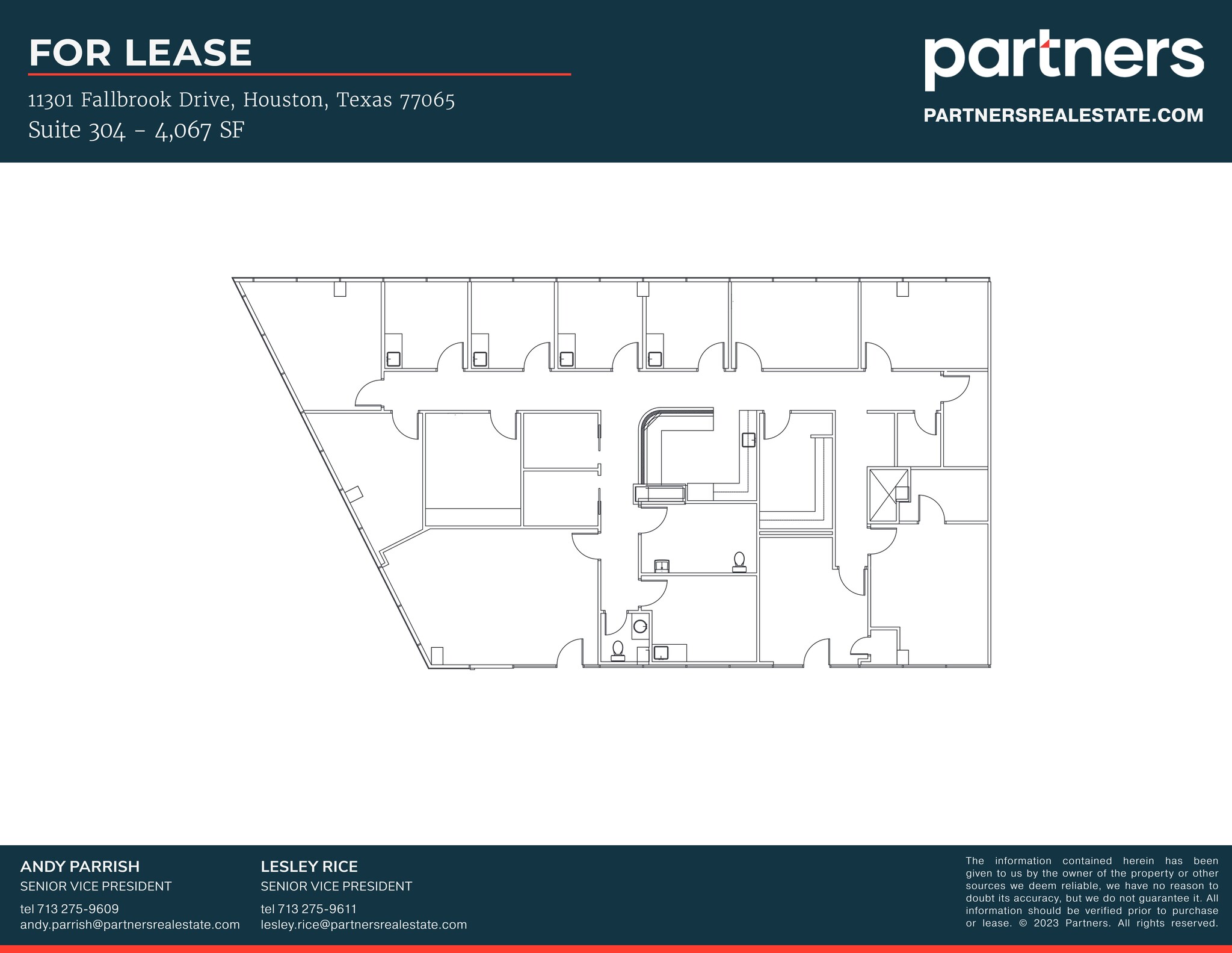 11301 Fallbrook Dr, Houston, TX for lease Site Plan- Image 1 of 1