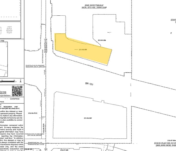 19001 N Scottsdale Rd, Scottsdale, AZ for lease - Plat Map - Image 2 of 14