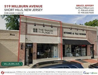 More details for 519 Millburn Ave, Short Hills, NJ - Retail for Lease