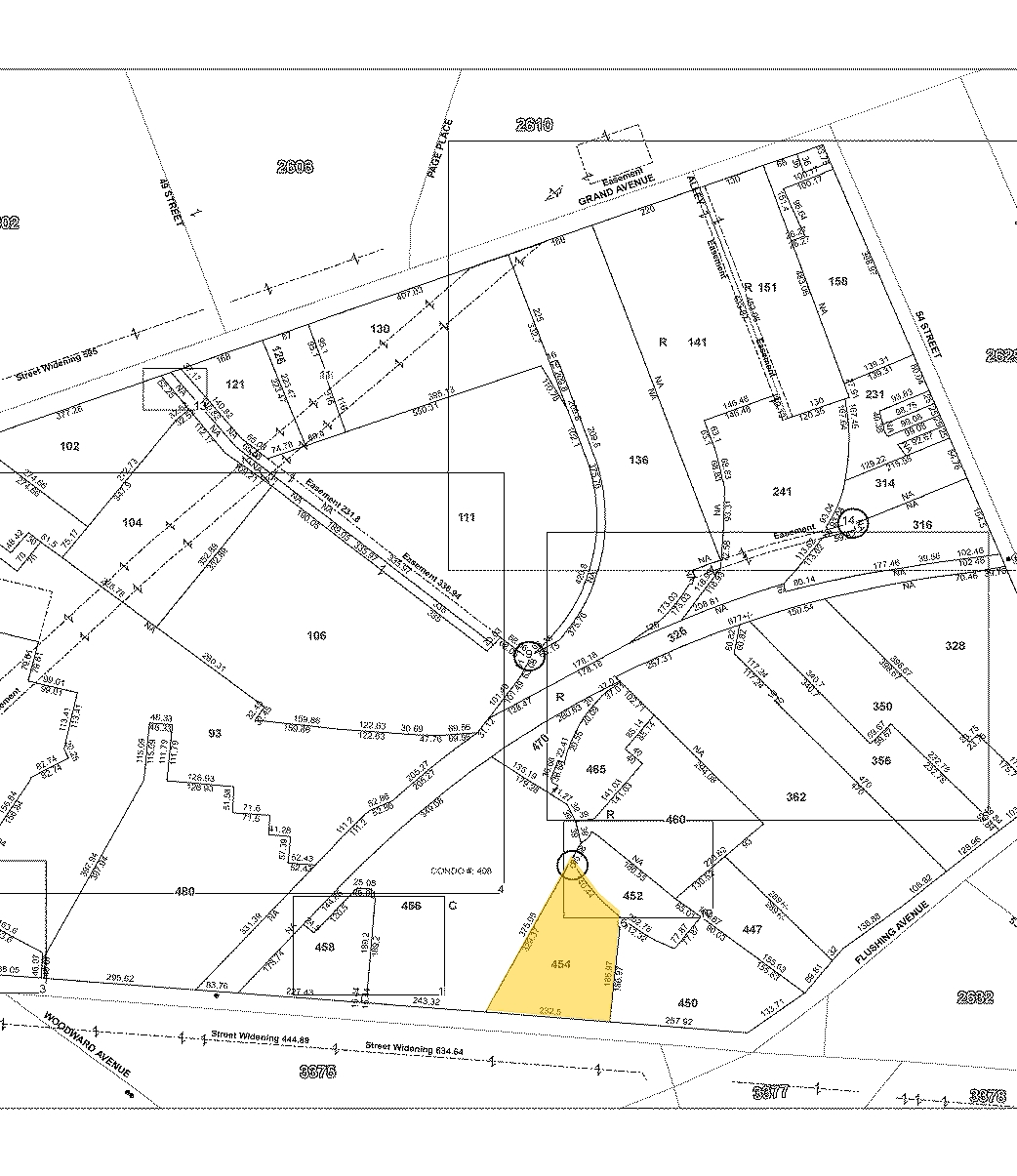 49-29 Metropolitan Ave, Maspeth, NY for sale Plat Map- Image 1 of 1